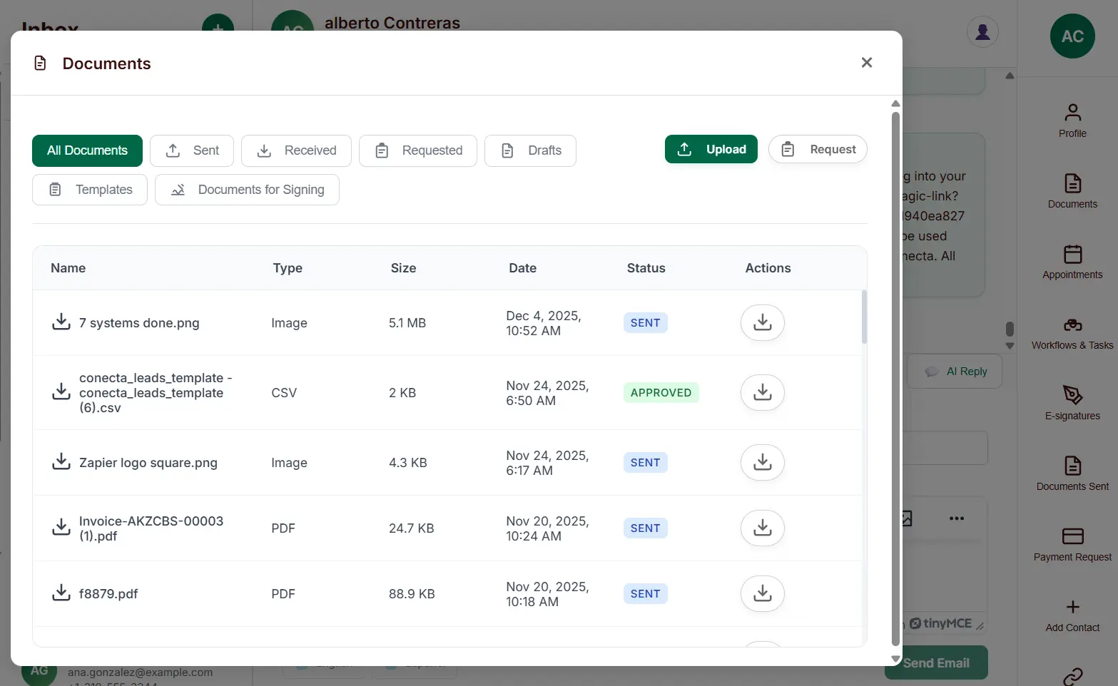 Portal del cliente