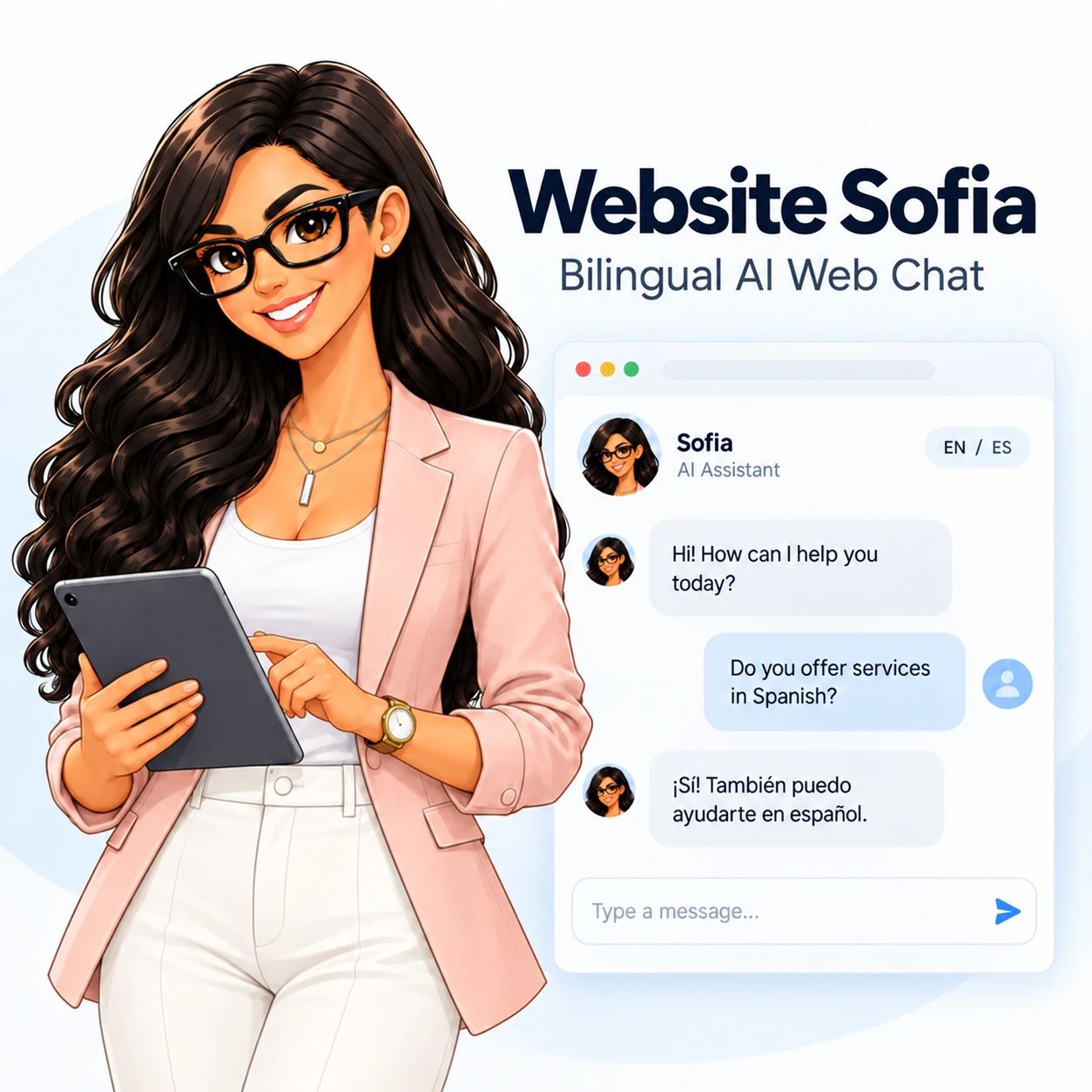 Conecta Bilingual AI Chat