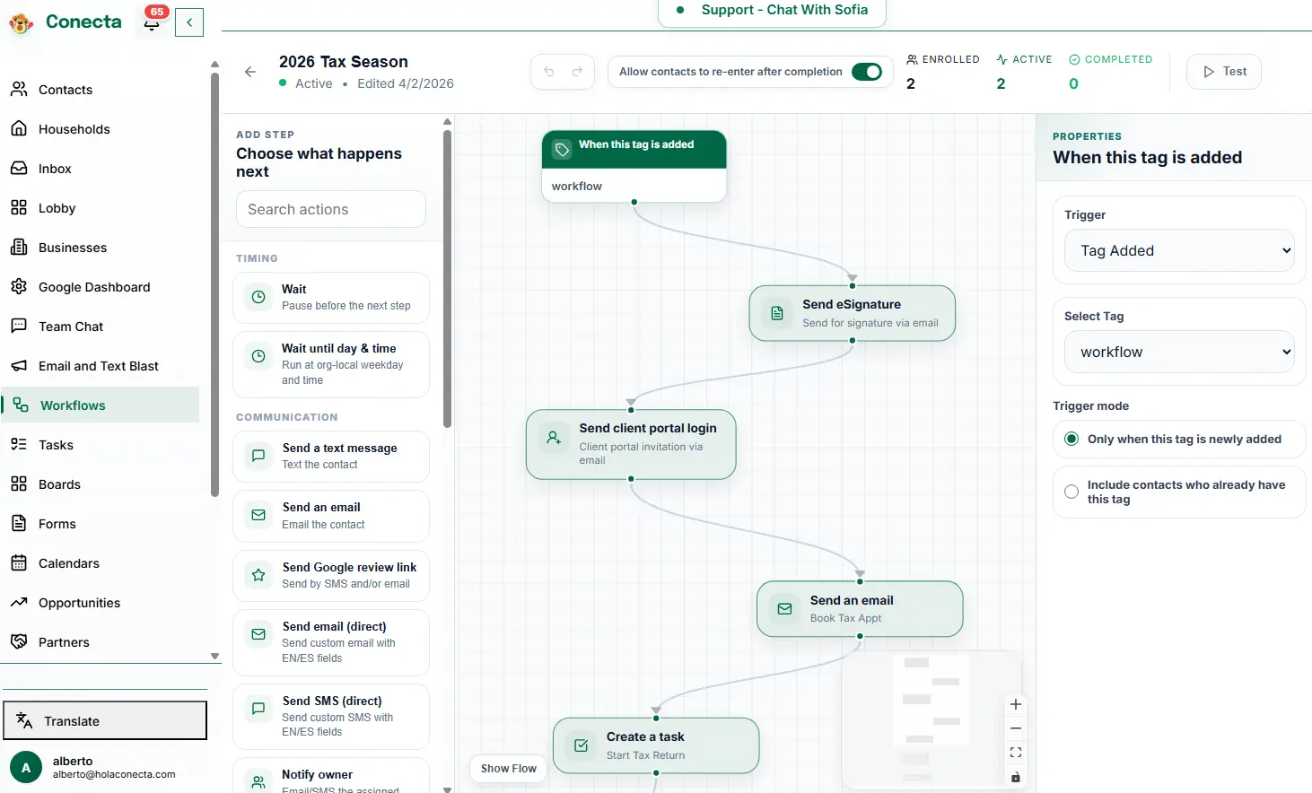 Workflow Builder